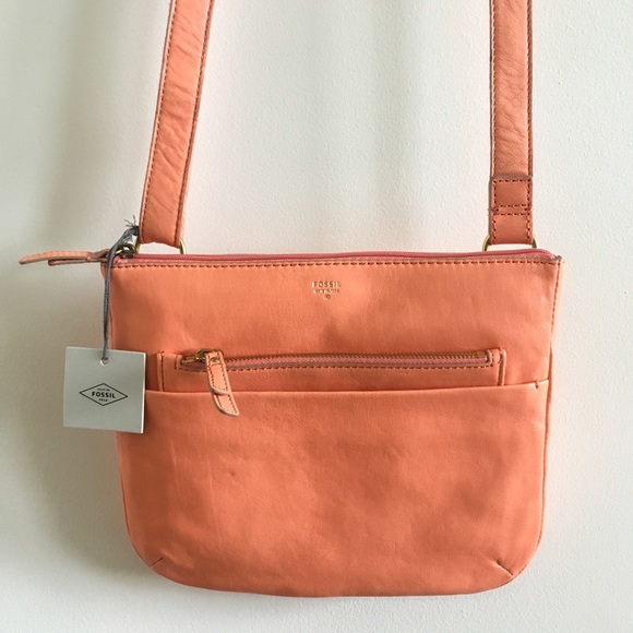 Fossil Tessa Crossbody Leather Purse 